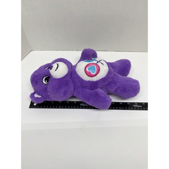 Care Bear Share Bear Plush Basic Fun with Lollipops Purple 13" Plush Toy 2020 - Picture 7 of 12